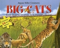 Jigsaw Killer Creatures: Big Cats