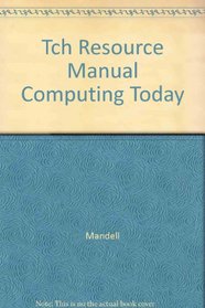Tch Resource Manual, Computing Today