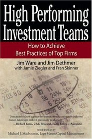 High Performing Investment Teams