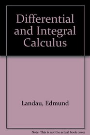 Differential and Integral Calculus