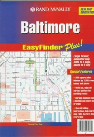 Rand McNally Baltimore Md. Easyfinder Plus Map (Easyfinder Plus Map)