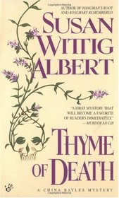 Thyme of Death (China Bayles, Bk 1)