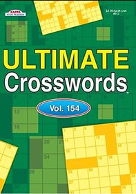 Ultimate Crosswords Puzzle Book - Volume 154