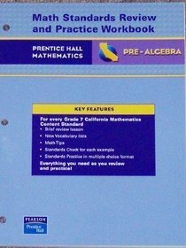 Math Standards Review and Practice Workbook (Pre-Algebra)