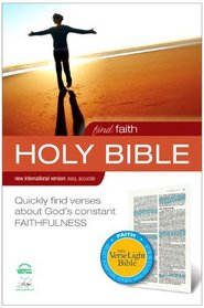 Find Faith: NIV VerseLight Bible: Quickly Find Verses about God's Constant Faithfulness