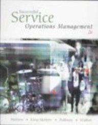 Successful Service Operations Management (with Student CD-ROM, Microsoft  Project 2007, InfoTrac  Printed Access Card)