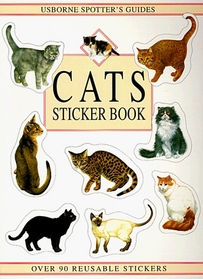 Cats Sticker Book (Usborne Spotter's Guides)