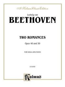 Two Romances, Op. 40, 50 (Kalmus Edition)