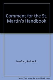 Comment for The St. Martin's Handbook