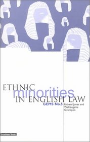 Ethnic Minorities in  English Law (Gems (Series), No. 5.)