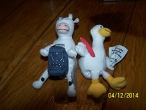 Click, Clack, Moo and Giggle, Giggle, Quack Finger Puppets: 5.5