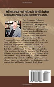James and Philemon Commentary: A two book sampler of the Challenge Study Bible