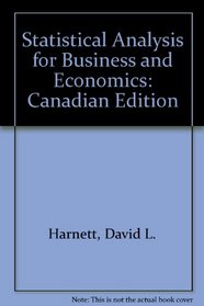Statistical Analysis for Business and Economics; For Business and Economics (4th)