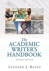 Academic Writer's Handbook, The (with MyCompLab NEW with E-Book Student Access Code Card) (2nd Edition)