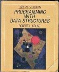 Programming With Data Structures: Pascal Version/Book and Disk