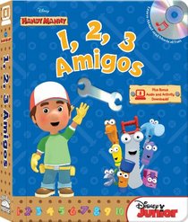 Disney Handy Manny 1, 2, 3, Amigos (with easy-to-download printable activities) (Learning Library)