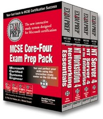 MCSE Core-Four Exam Prep Pack (Exam: 70-058, 70-073, 70-068, 70-067)