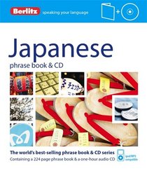 Berlitz Japanese Phrase Book and CD (Phrase Book & CD)