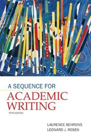 Sequence for Academic Writing , A (5th Edition)