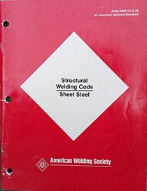 Structural Welding Code Sheet Steel (D1.3-89) (D1.3-89)