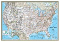 United States Classic Wall Map (tubed)