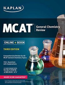 MCAT General Chemistry Review: Online + Book (Kaplan Test Prep)