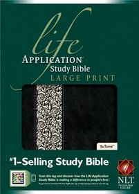 Life Application Study Bible NLT, Large Print TuTone