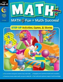 Pre-K - K Step Up Math+ Book