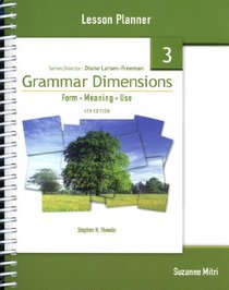 Grammar Dimensions: Teacher's Annotated Edition Bk. 3
