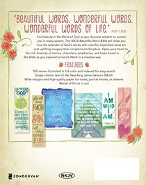 NKJV, Beautiful Word Bible, Hardcover, Red Letter Edition