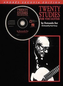 Andres Segovia - 20 Studies for the Guitar: Book/CD Pack