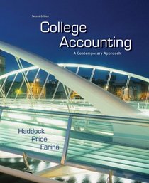 College Accounting: A Contemporary Approach with Connect Plus