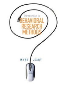 Introduction to Behavioral Research Meth