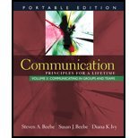 Communication: Principles for a Lifetime, Portable Edition - Volume 3 (Volume 3)