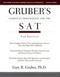 Gruber's Complete Preparation for the SAT (9th Edition)