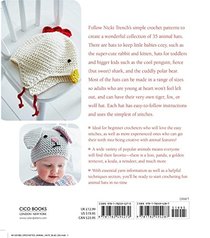 Crocheted Animal Hats: 35 super simple hats to make for babies, kids, and the young at heart