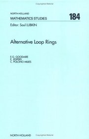 Alternative Loop Rings (North-Holland Mathematics Studies)