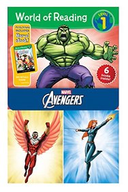 World of Reading Avengers Boxed Set: Level 1 - Purchase Includes Marvel eBook!