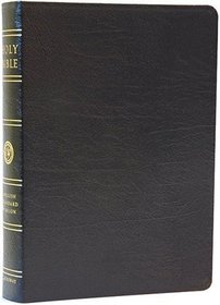 ESV Bible, Deluxe Reference Edition (Bonded Leather, Black, Black Letter)