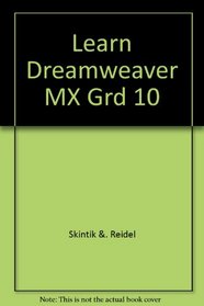 Learning Macromedia Dreamweaver MX