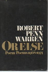 Or Else - Poems 1968-73