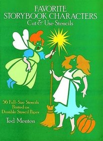 Favorite Storybook Characters Cut  Use Stencils
