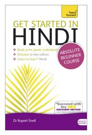 Get Started in Hindi with Two Audio CDs: A Teach Yourself Guide, Second Edition (Teach Yourself Language)