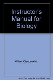 Instructor's Manual for Biology