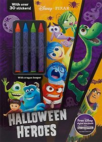 Disney Pixar Halloween Heroes (Color & Activity With Crayons)