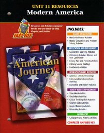 The American Journey: Unit 11 Resources (Modern America)