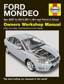 Ford Mondeo Petrol & Diesel Service and Repair Manual (Owners Workshop Manual)