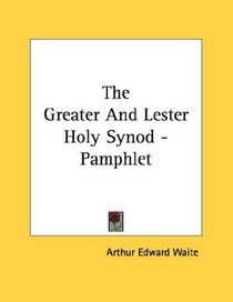 The Greater And Lester Holy Synod - Pamphlet