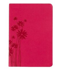 Holman Christian Standard Bible HCSB Personal Size Simulated Leather Pink Floral Pattern