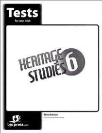 Heritage Studies 6 Tests (3rd ed.)